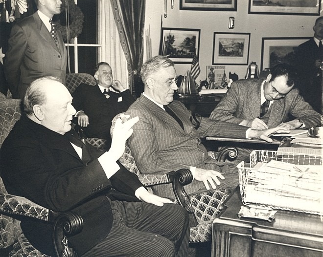 churchill and roosevelt