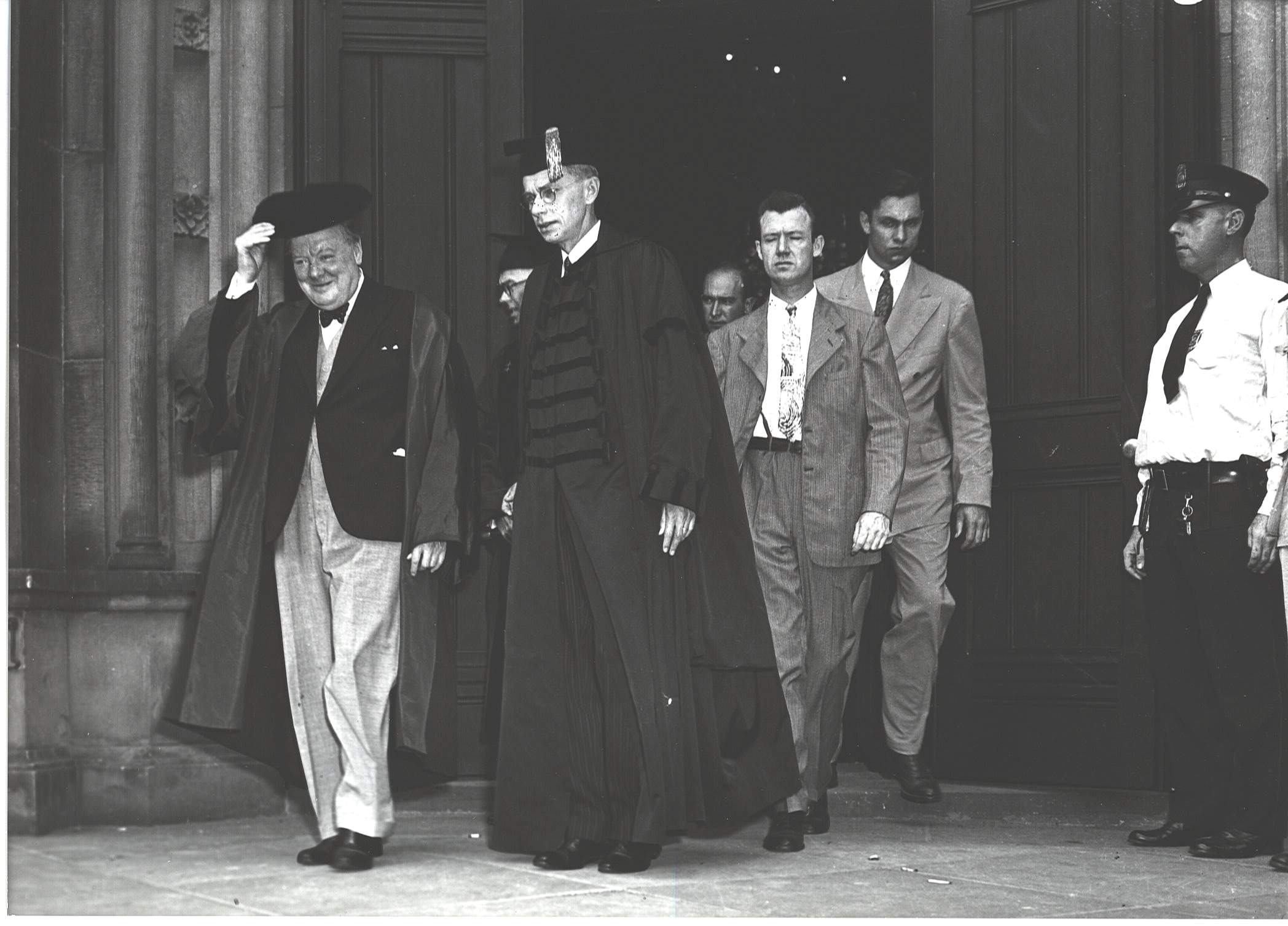 1943Harvard5 Winston Churchill and American Universities
