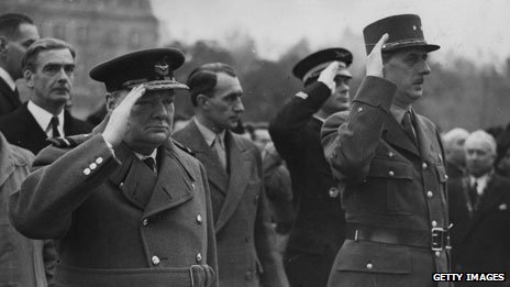 Churchill and de Gaulle