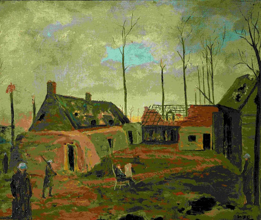 An early Churchill painting