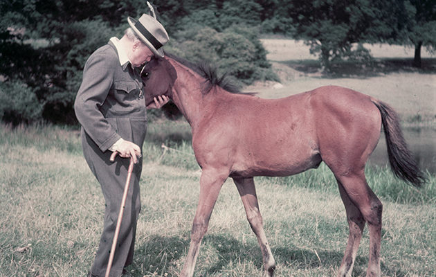 Winston Churchill At Chartwell