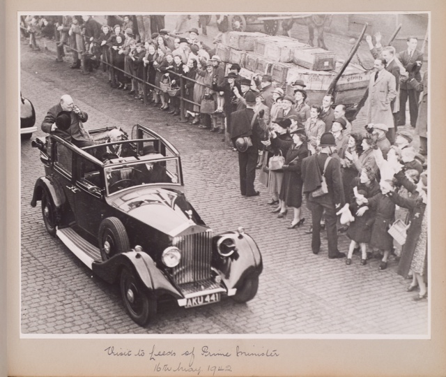 Churchill in Leeds 1942 05