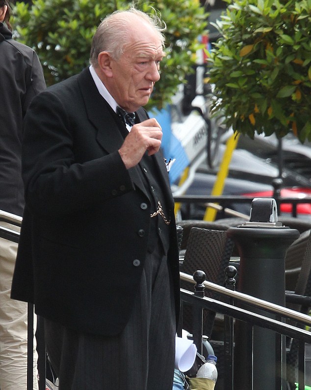 Gambon as Churchill