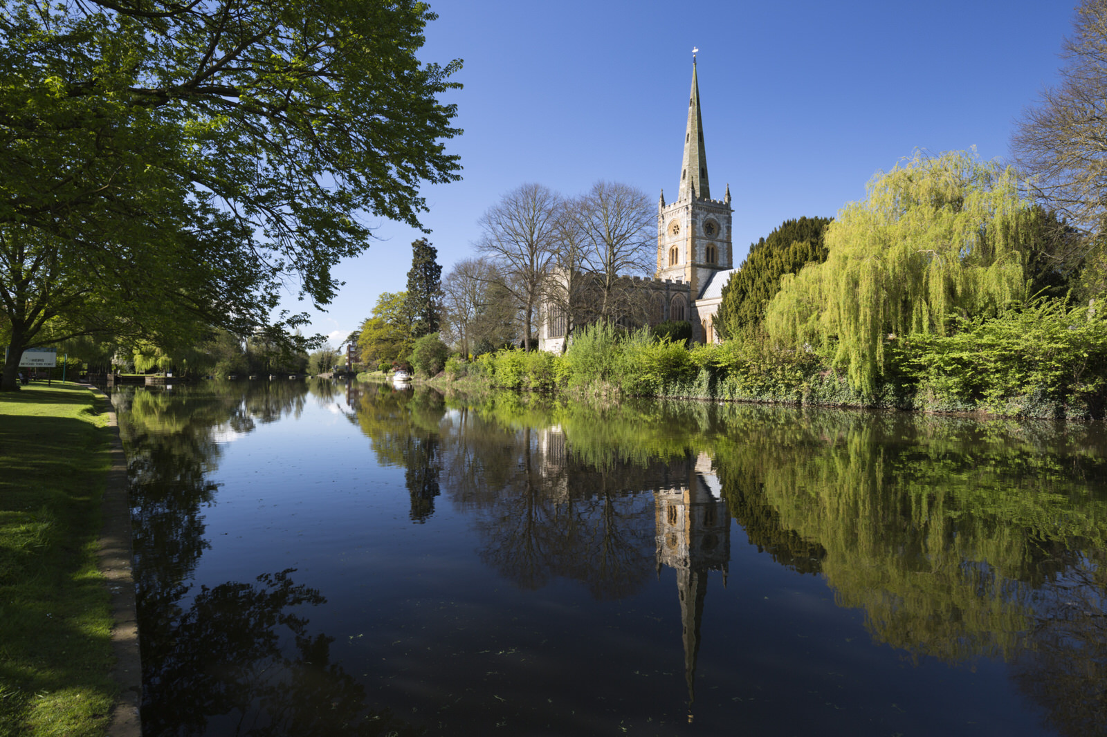 Holy Trinity Church in Stratford-upon-Avon, final resting place of William Shakespeare