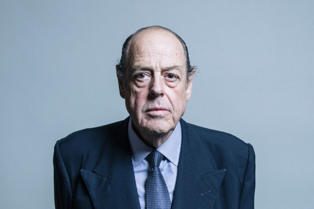 Official portrait of Sir Nicholas Soames