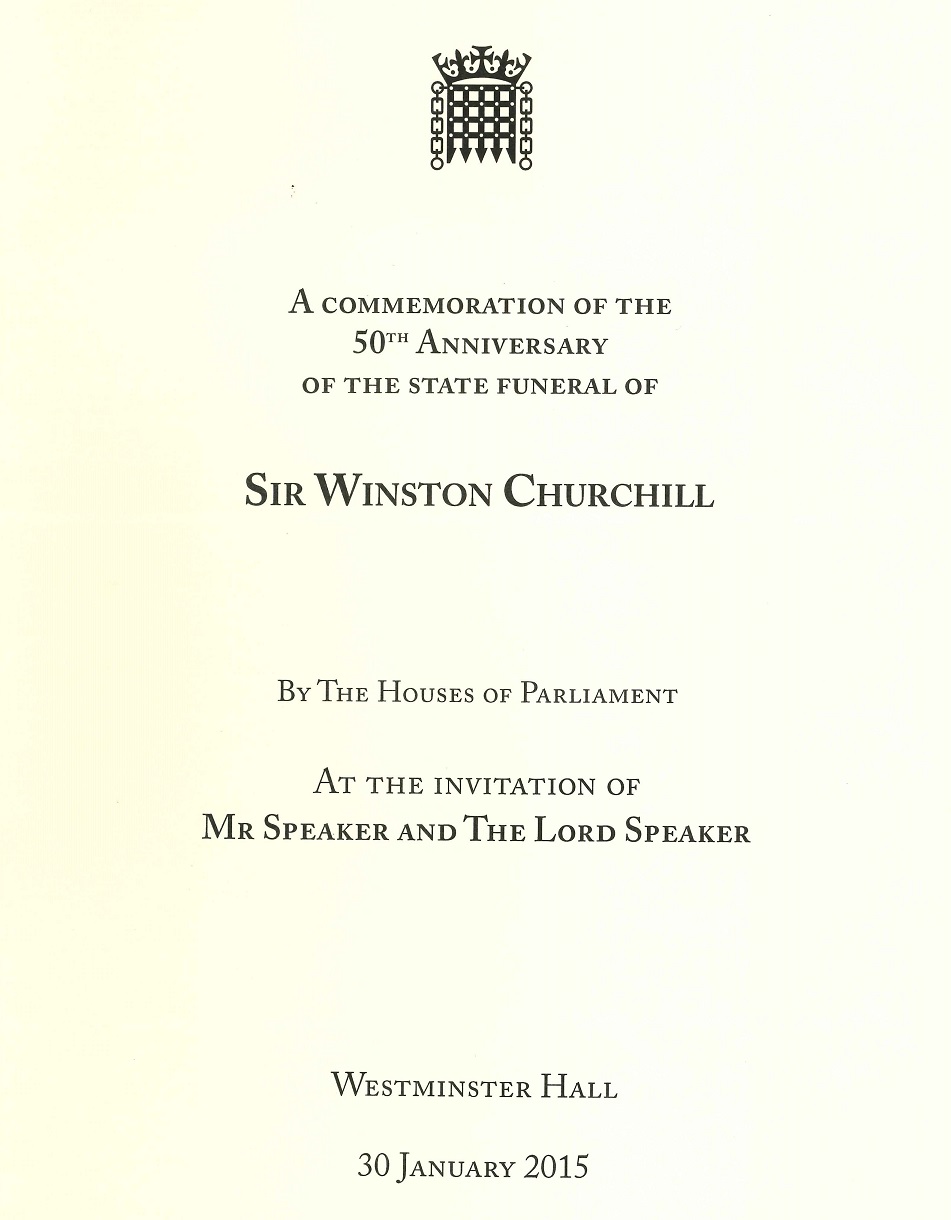 Parliament Commemoration p1 30Jan15