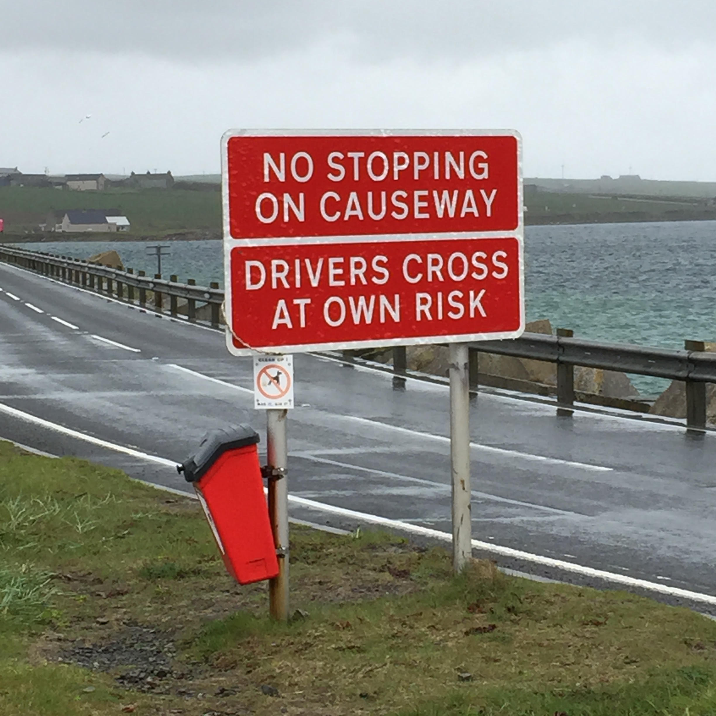 Scapa Barrier Road