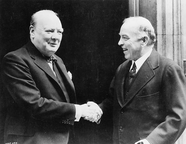 winston churchill and mackenzie king, London, 1941