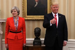 donald trump theresa may