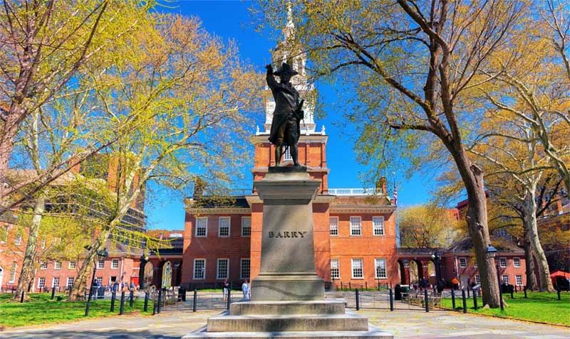 Independance Hall in Philadelphia