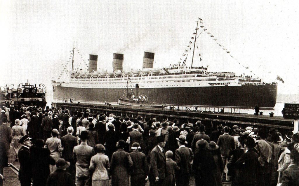 queen mary maiden voyage