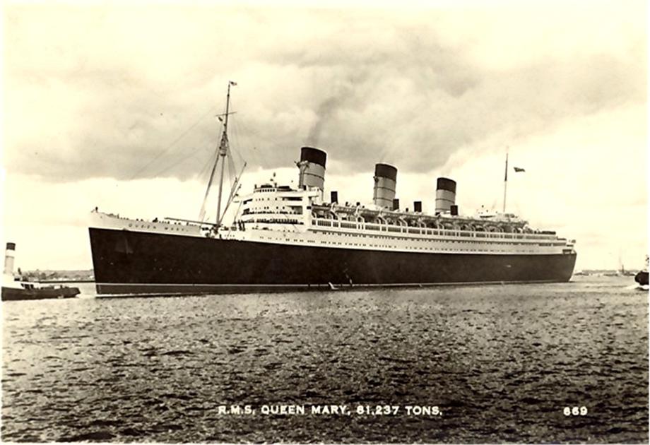 queen mary maiden voyage 1936
