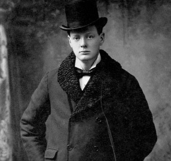 young churchill