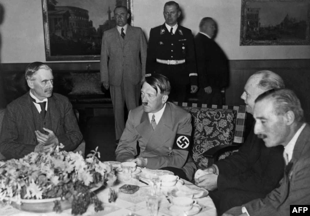 Chamberlain and Hitler