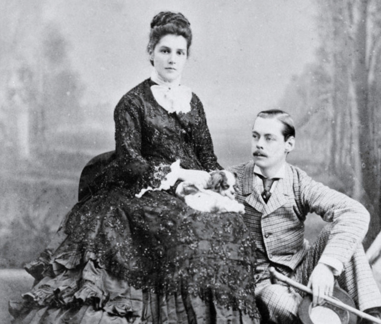 Randolph and Jennie Churchill