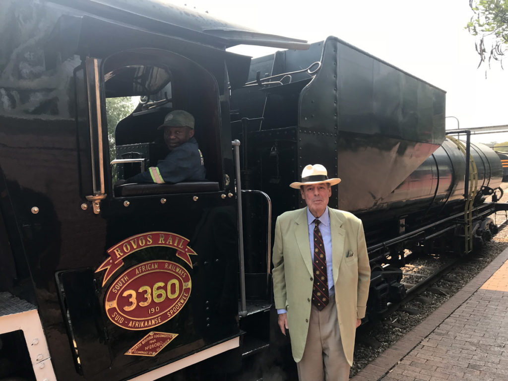 Sir Nicholas Soames in South Africa