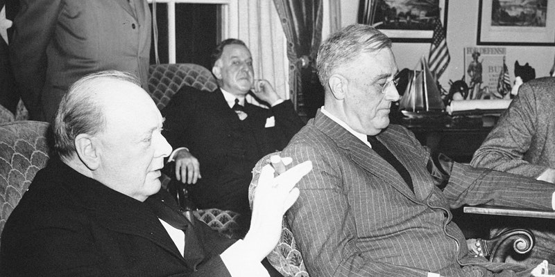 Churchill and Roosevelt
