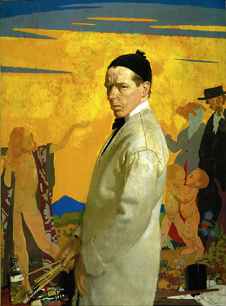 William Orpen, self portrait